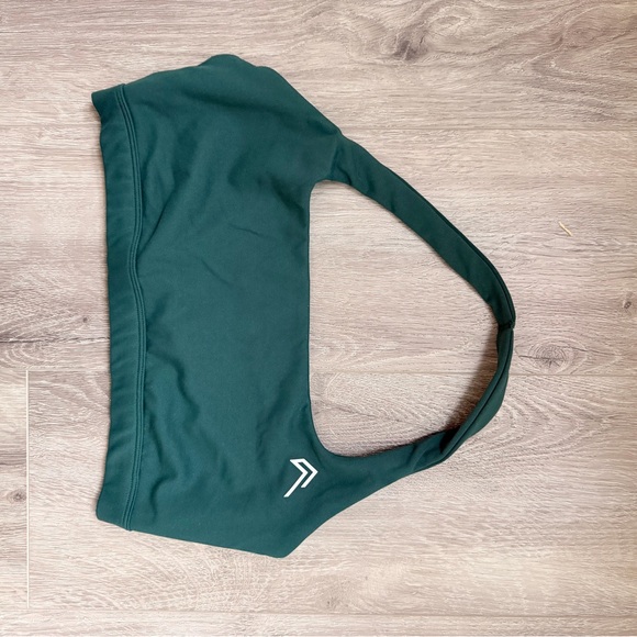 Easy lift halterneck Bra - racing green long - Picture 1 of 2